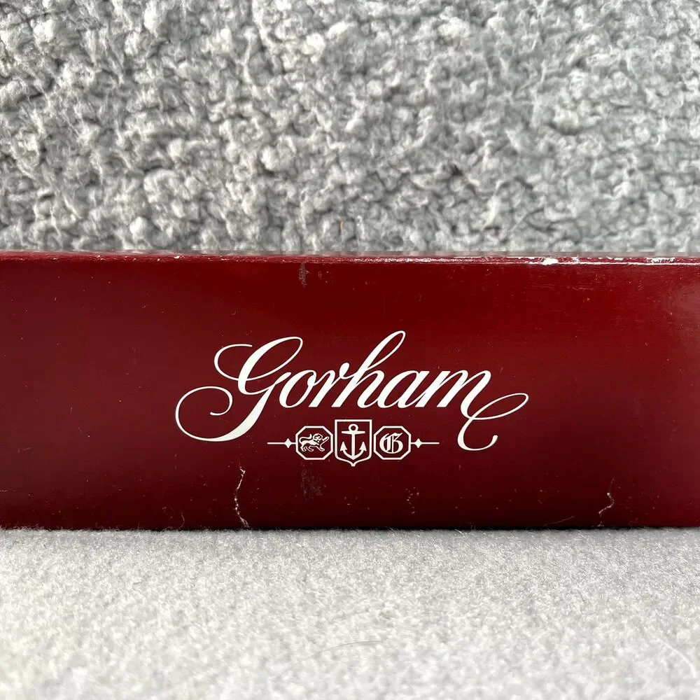 Vtg Large Cold Meat Serving Fork -- Gorham Heritage Silverplate Italy (A5)